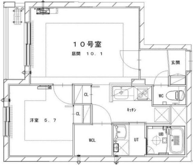  間取り図写真
