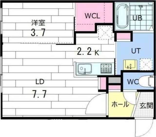  間取り図写真