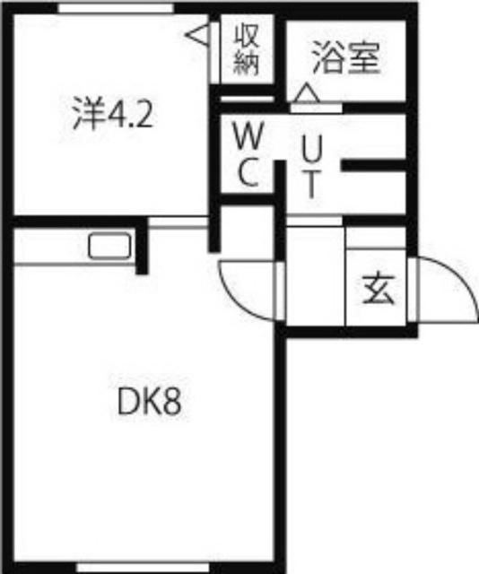タカラノースデュオ（205） 間取り図画像