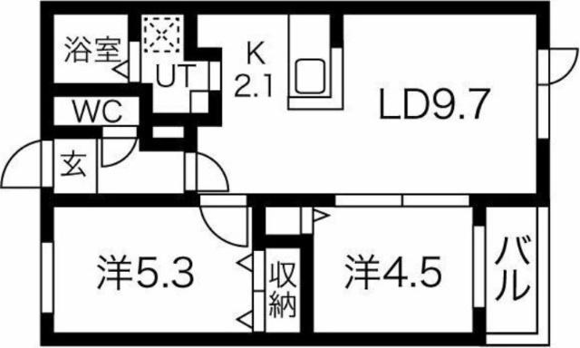  間取り図写真