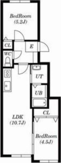 ＣＵＮＡ　Ｎ２３（402） 間取り図画像
