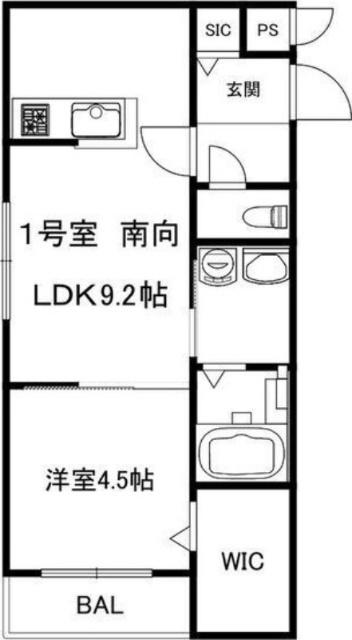  間取り図写真