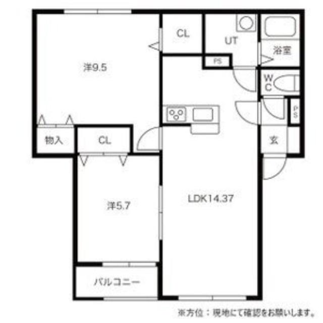  間取り図写真