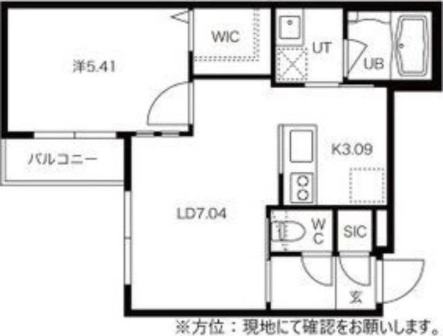  間取り図写真