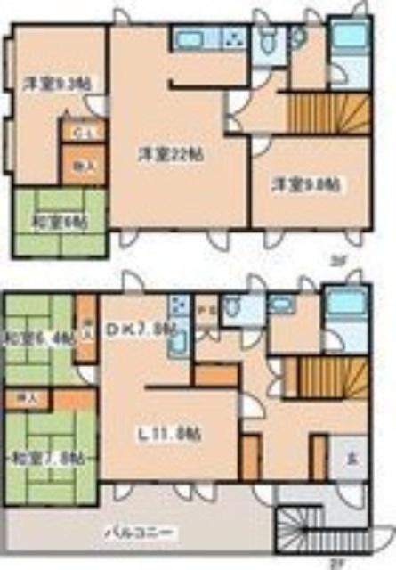  間取り図写真