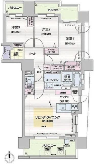 間取り図写真