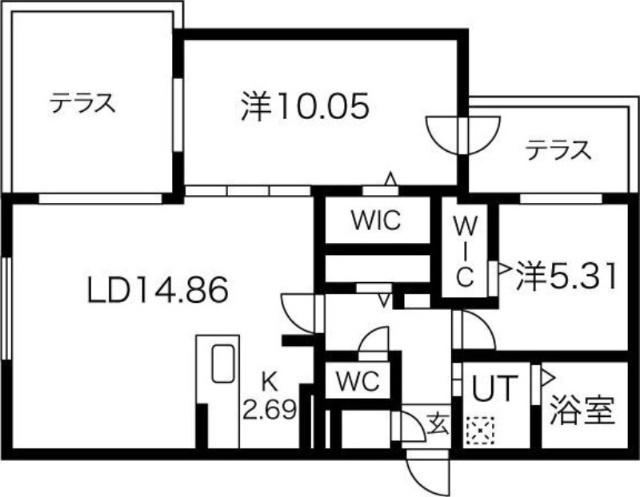  間取り図写真