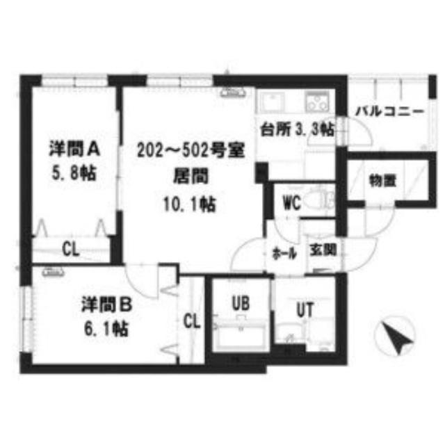  間取り図写真