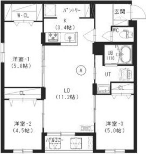  間取り図写真