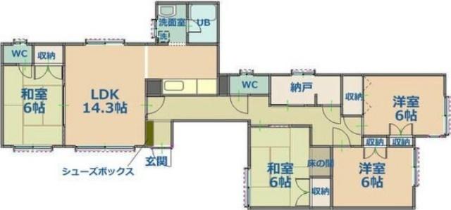  間取り図写真