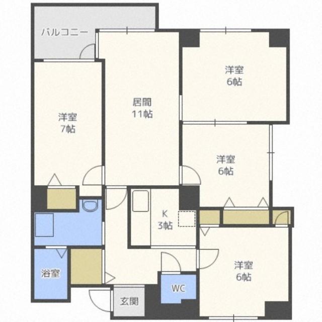  間取り図写真