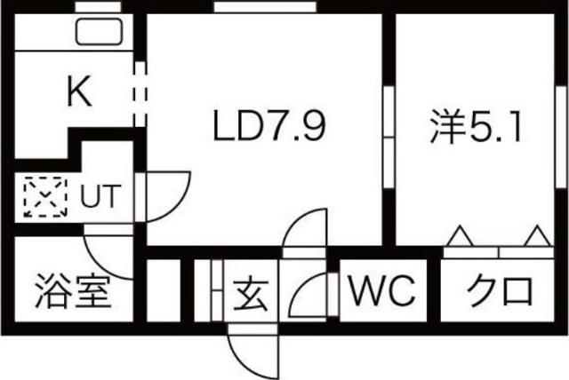 ガーデンコート壱番館（206） 間取り図画像