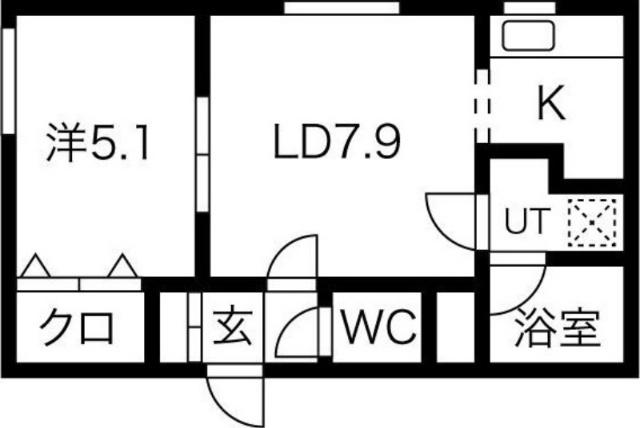 ガーデンコート壱番館（205） 間取り図画像