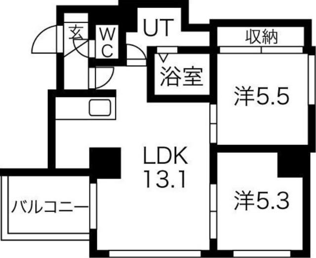 ＶＩＯＬＥＴＴＡ　(ヴィオレッタ)（905） 間取り図画像