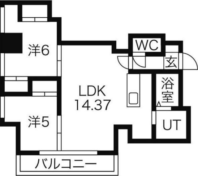 ＶＩＯＬＥＴＴＡ　(ヴィオレッタ)（301） 間取り図画像