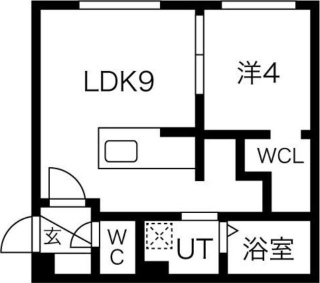 ノルデスタ麻生南（205） 間取り図画像