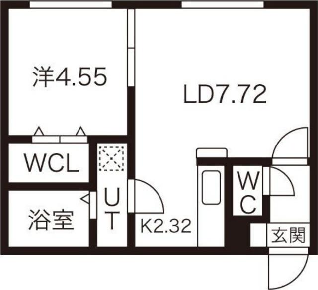 Ｊ−ｅｃｏａ北２７条（205） 間取り図画像