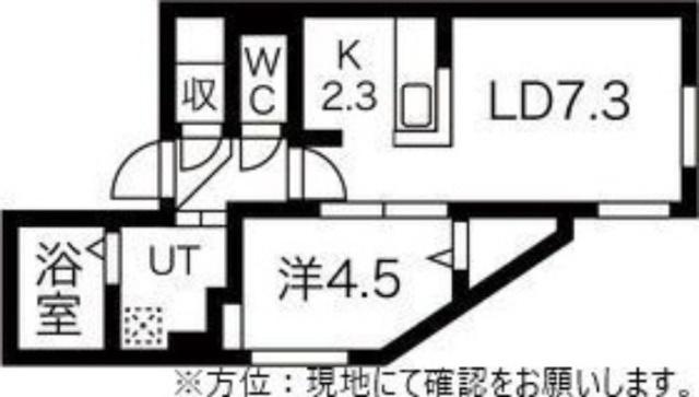 ソティーヌ南郷通（501） 間取り図画像