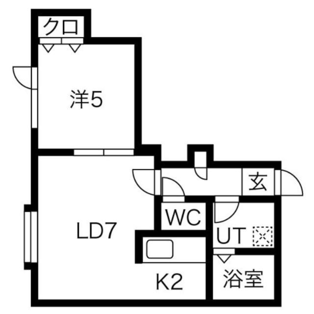 チュティ平岸（106） 間取り図画像