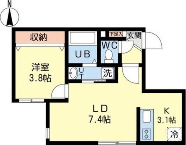 プランドールＬ（201） 間取り図画像