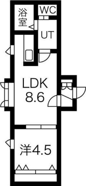 アルティス環状通III（103） 間取り図画像