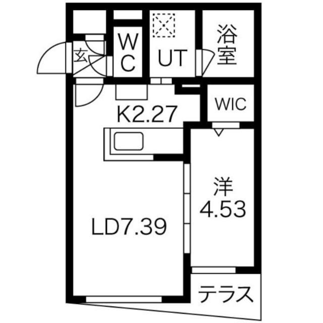 ベラルーチェ水車町（103） 間取り図画像