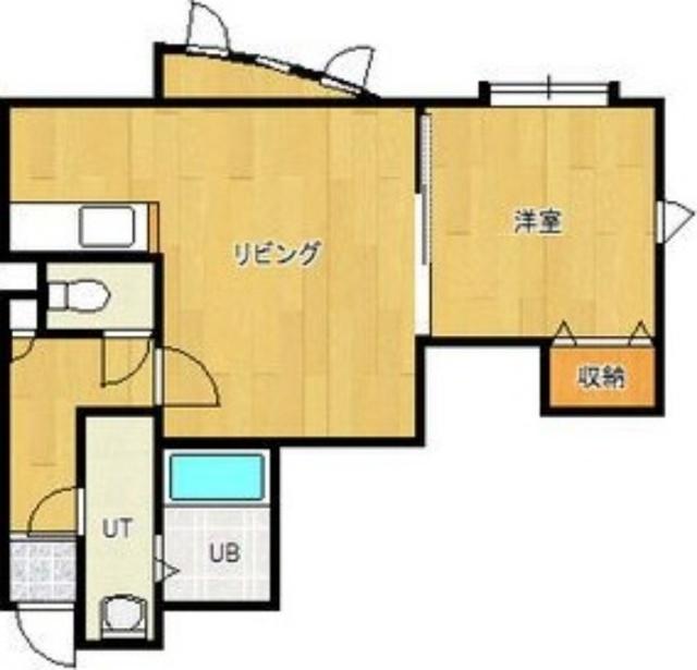 レユシールＮ３０（203） 間取り図画像