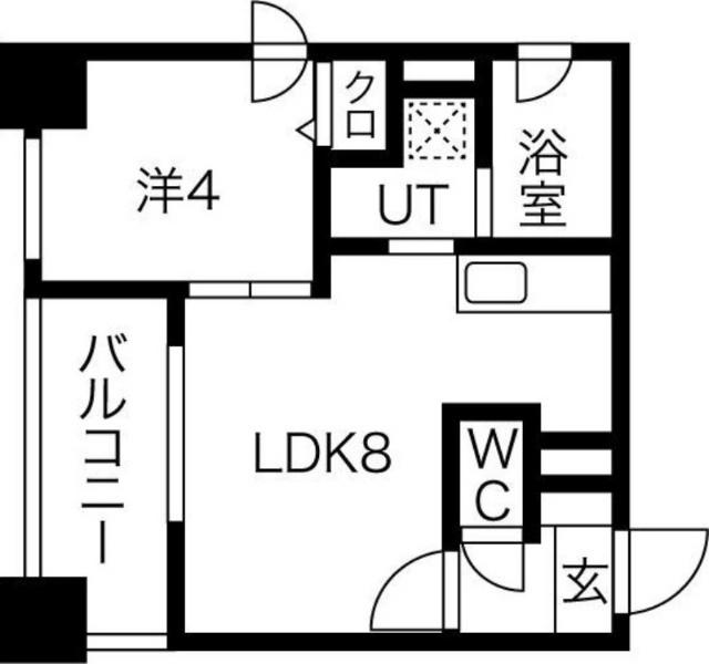 クラッセ麻生ステーション（804） 間取り図画像