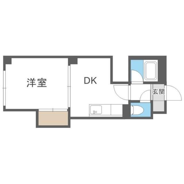 スピアシティ北24条（102） 間取り図画像