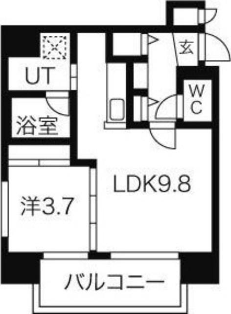 イリオスディオ　（705） 間取り図画像