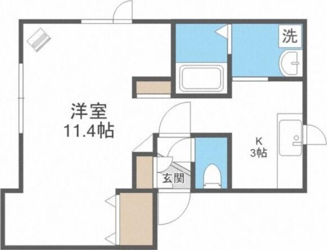 ＡＲＳ　Ｎ３５（203） 間取り図画像