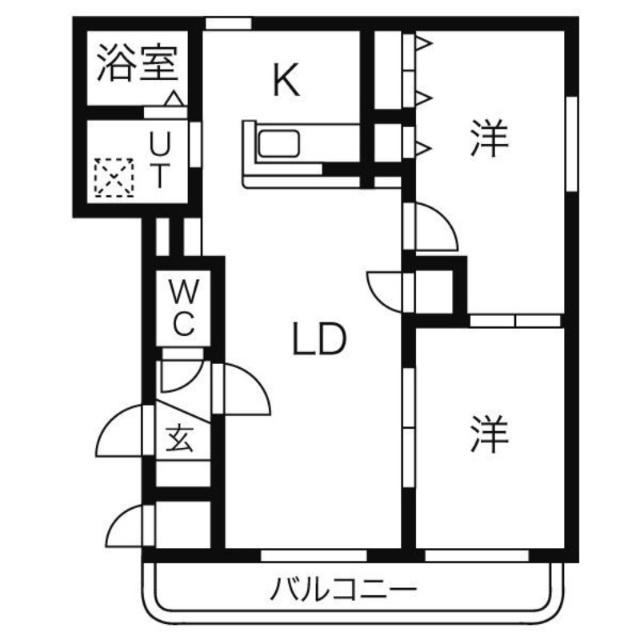 第１８大光ハイツ（301） 間取り図画像