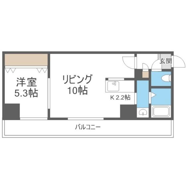 ＴＡＫＫＥＮ　Ｂ・Ｄ（502） 間取り図画像