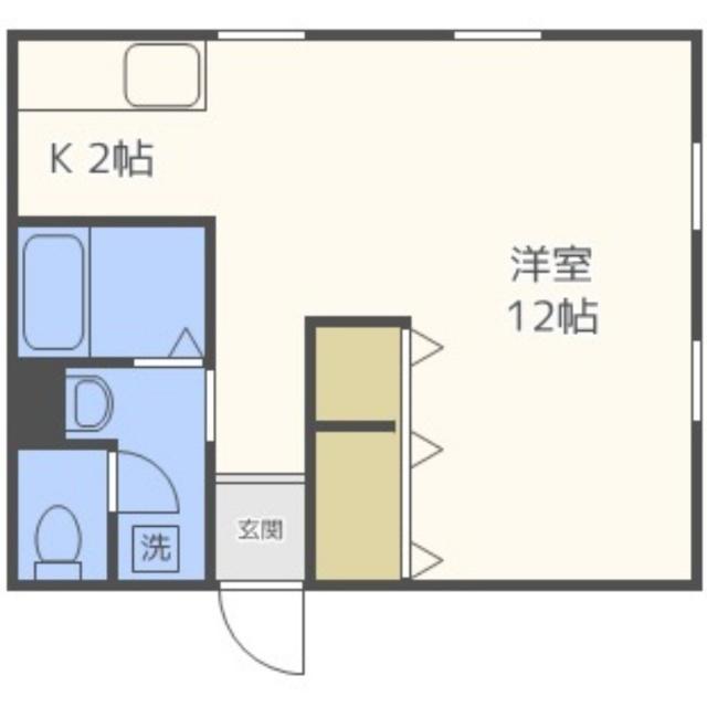 メゾンエスポワール（202） 間取り図画像