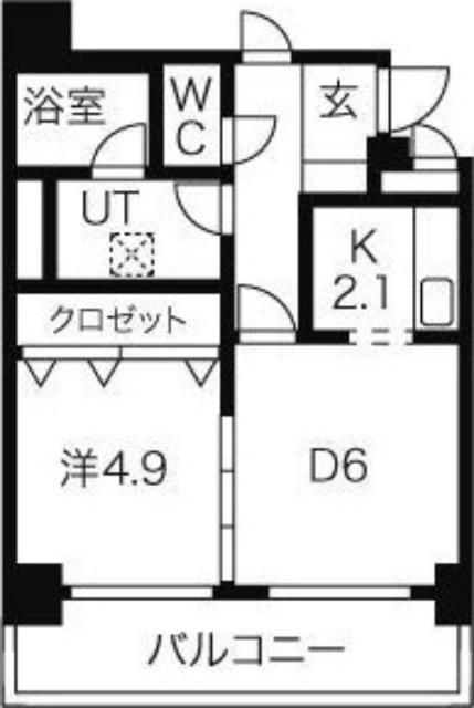 Ｇｒａｎｄ　Ｅ’ｔｅｒｎａ北大前Ⅲ（905） 間取り図画像