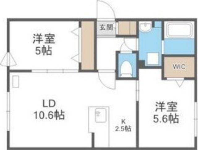 Elysee313（403） 間取り図画像