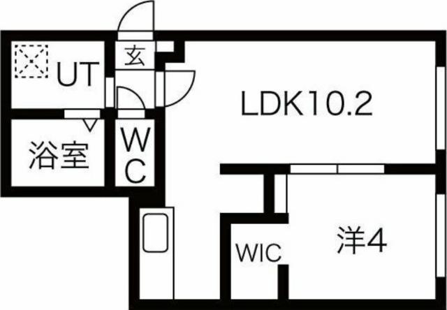ディモーラＮ１２（403） 間取り図画像