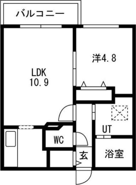 ＨＡＮＡ　２４（203） 間取り図画像