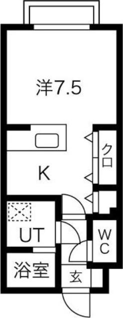 ＭＦレジデンス南郷１８（102） 間取り図画像