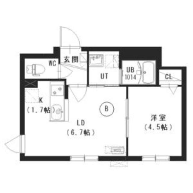 リエート平岸（403） 間取り図画像