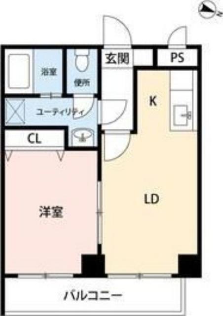 シャトーブラン25（803） 間取り図画像