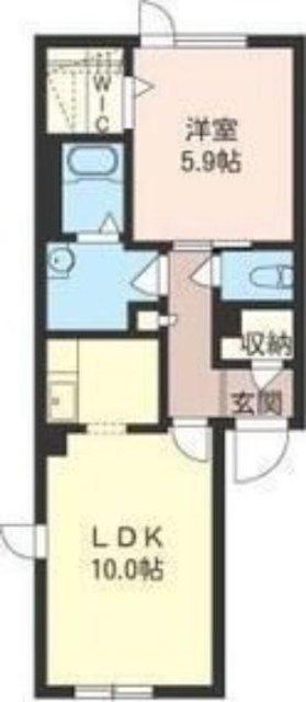 フォレスト１２（201） 間取り図画像