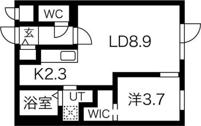 北斗エンブレム札幌（302） 間取り図画像