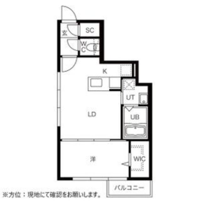 デュオレッド豊平（402） 間取り図画像