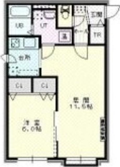 ジュライ麻生（201） 間取り図画像