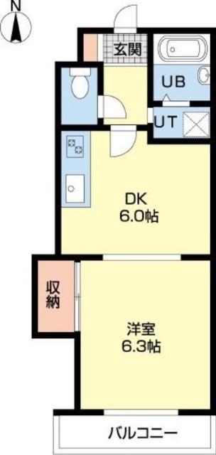 フィオーレセレスト（305） 間取り図画像