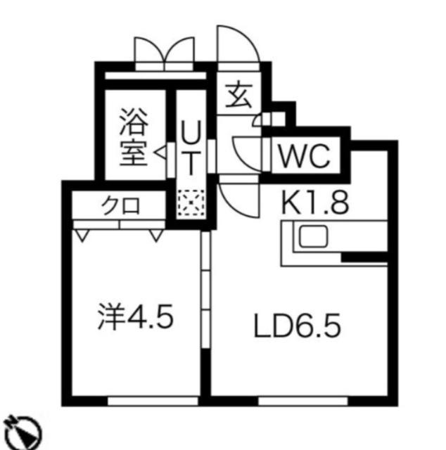 Metamorphosis(メタモルフォーゼス)（208） 間取り図画像
