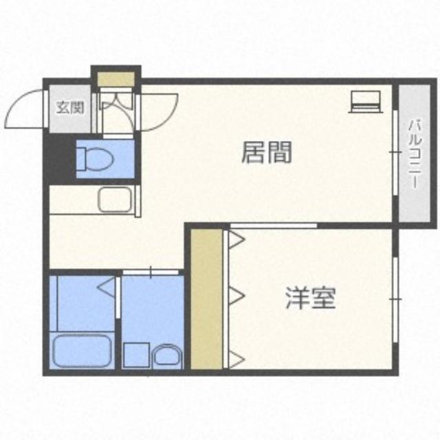 グランディールＮ９（306） 間取り図画像