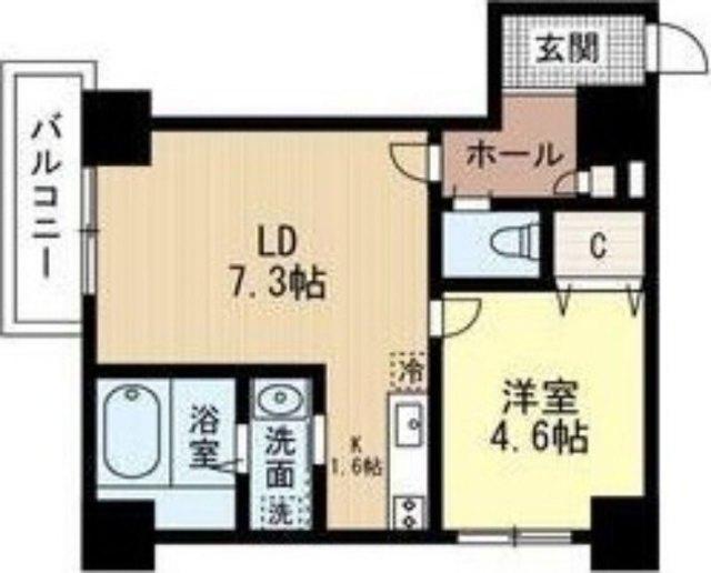 Levante元町（203） 間取り図画像