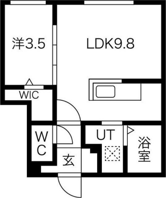 ＳＥＲＡＭ北９条　（305） 間取り図画像